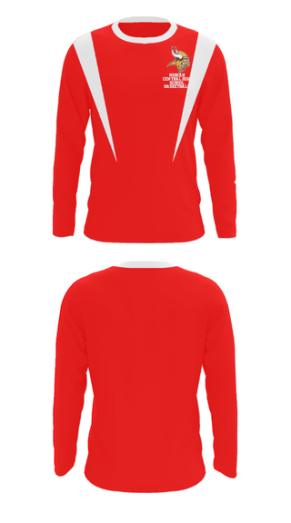 Long Sleeve Performance Shirt, Moriah Central High School Basketball, Men's Basketball, Teamtime, Team time, sublimation, custom sports apparel, team uniforms, spirit wear, spiritwear, sports uniforms, custom shirts, team store, custom team store, fundraiser sports, apparel fundraiser
