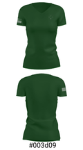 Strongman Baking 87349638 Women's Short Sleeve V-neck Shirt - 21