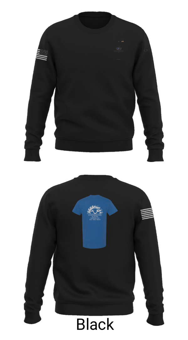 Crew Neck Sweatshirt, Essenmacher Handyman Services LLC, , Teamtime, Team time, sublimation, custom sports apparel, team uniforms, spirit wear, spiritwear, sports uniforms, custom shirts, team store, custom team store, fundraiser sports, apparel fundraiser