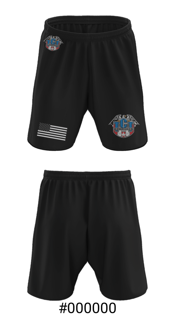 Athletic Shorts With Pockets, TCT Builders Inc., , Teamtime, Team time, sublimation, custom sports apparel, team uniforms, spirit wear, spiritwear, sports uniforms, custom shirts, team store, custom team store, fundraiser sports, apparel fundraiser
