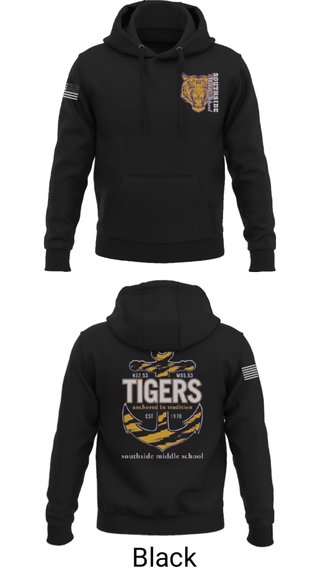 Hoodie, Southside Middle School, Spirit Store, Teamtime, Team time, sublimation, custom sports apparel, team uniforms, spirit wear, spiritwear, sports uniforms, custom shirts, team store, custom team store, fundraiser sports, apparel fundraiser