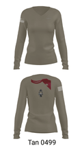 Apaches 52214957 Women's Long Sleeve V-neck Shirt - 39