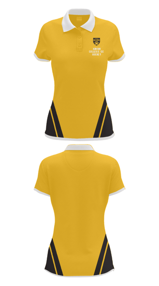 Women's Short Sleeve Performance Polo, Adrian College Ice Hockey, Ice Hockey, Teamtime, Team time, sublimation, custom sports apparel, team uniforms, spirit wear, spiritwear, sports uniforms, custom shirts, team store, custom team store, fundraiser sports, apparel fundraiser