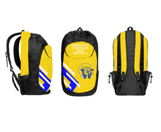 Gear Bag, Warrensville Heights High School Basketball, Women's Basketball, Teamtime, Team time, sublimation, custom sports apparel, team uniforms, spirit wear, spiritwear, sports uniforms, custom shirts, team store, custom team store, fundraiser sports, apparel fundraiser