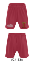 Ithaca High School Bowling 85996833 Athletic Shorts With Pockets - 15