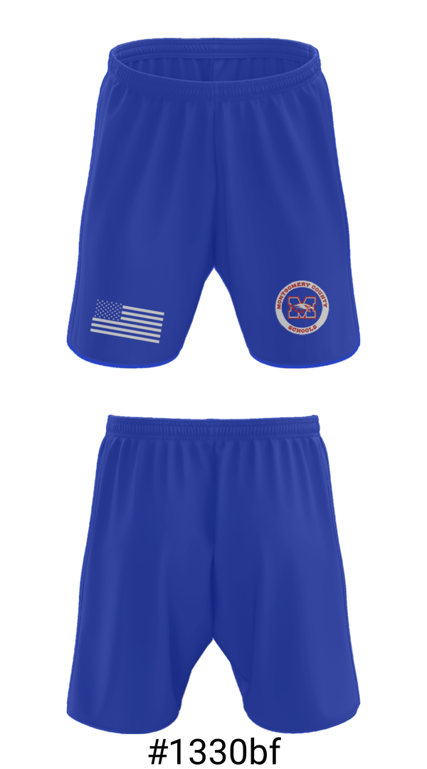 Athletic Shorts With Pockets, Montgomery County High School Basketball, Men's Basketball, Teamtime, Team time, sublimation, custom sports apparel, team uniforms, spirit wear, spiritwear, sports uniforms, custom shirts, team store, custom team store, fundraiser sports, apparel fundraiser