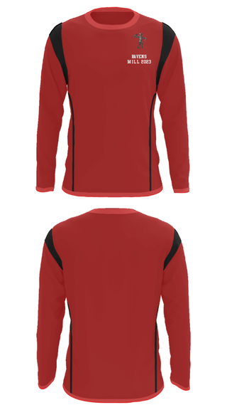 Long Sleeve Performance Shirt, Ravens mill 2023, , Teamtime, Team time, sublimation, custom sports apparel, team uniforms, spirit wear, spiritwear, sports uniforms, custom shirts, team store, custom team store, fundraiser sports, apparel fundraiser