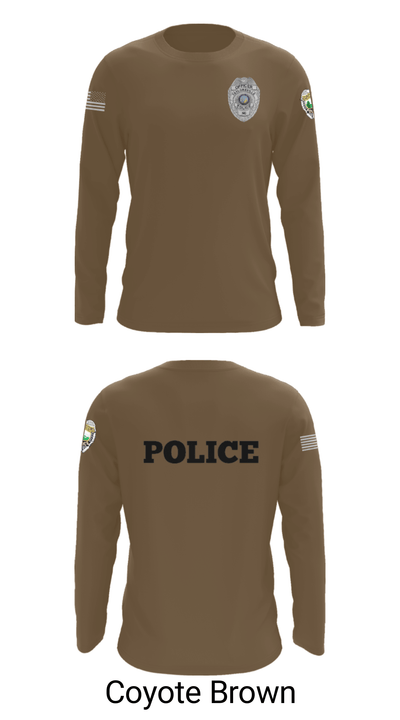 TAYLORSVILLE POLICE DEPARTMENT 5910107 Long Sleeve Performance Shirt - 11