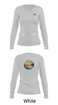 SMR -1740 27985309 Women's Long Sleeve V-neck Shirt - 6