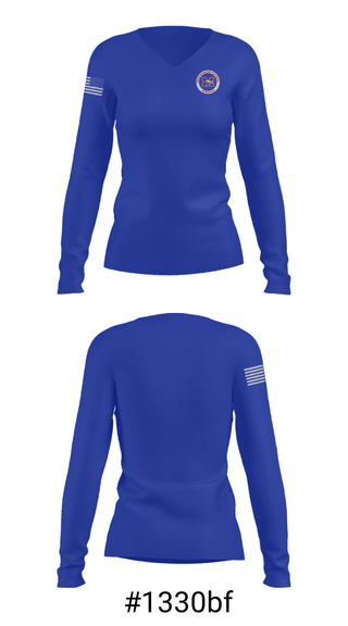 Women's Long Sleeve Vneck Shirt, Montgomery County High School Basketball, Men's Basketball, Teamtime, Team time, sublimation, custom sports apparel, team uniforms, spirit wear, spiritwear, sports uniforms, custom shirts, team store, custom team store, fundraiser sports, apparel fundraiser