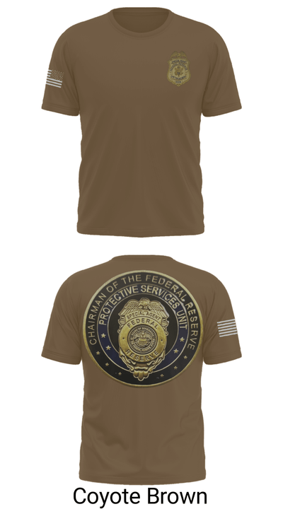 United States Federal Reserve Police 30952270 Short Sleeve Performance Shirt - 14