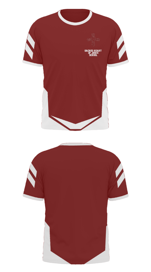 Short Sleeve Performance Polo, Sacred Heart of Jesus School, Spirit Store, Teamtime, Team time, sublimation, custom sports apparel, team uniforms, spirit wear, spiritwear, sports uniforms, custom shirts, team store, custom team store, fundraiser sports, apparel fundraiser