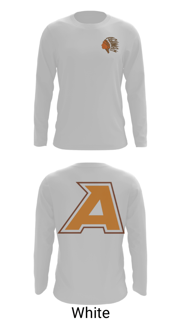 Long Sleeve Performance Shirt, Agawam Junior High School, Spirit Store, Teamtime, Team time, sublimation, custom sports apparel, team uniforms, spirit wear, spiritwear, sports uniforms, custom shirts, team store, custom team store, fundraiser sports, apparel fundraiser