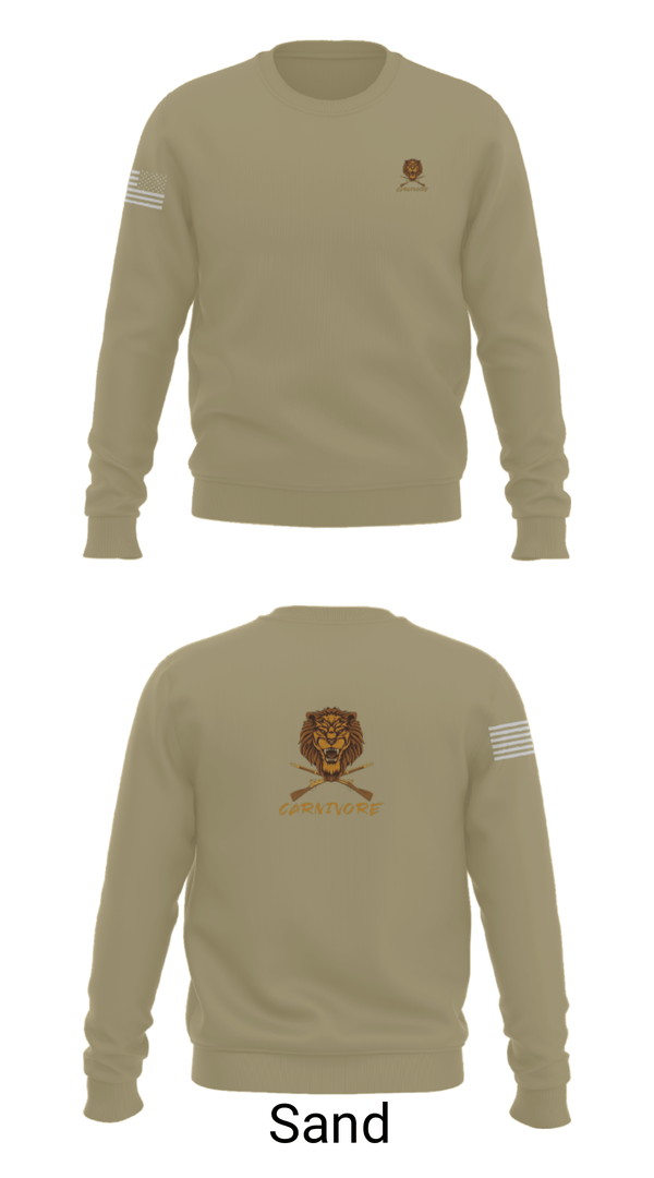 Crew Neck Sweatshirt, 1-9 cav, Army, Teamtime, Team time, sublimation, custom sports apparel, team uniforms, spirit wear, spiritwear, sports uniforms, custom shirts, team store, custom team store, fundraiser sports, apparel fundraiser