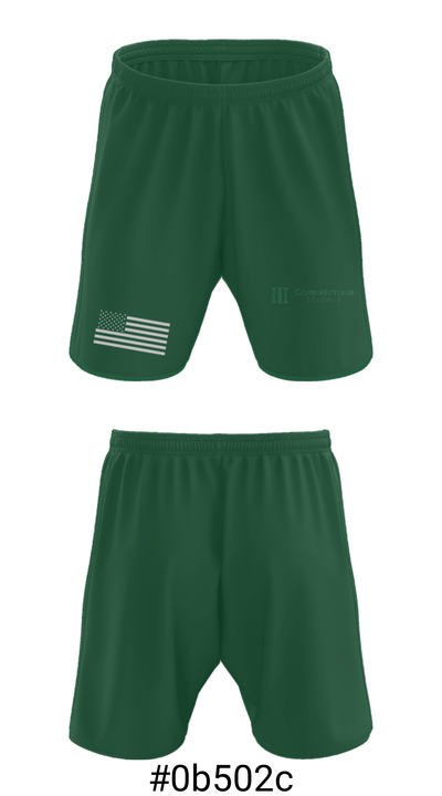 Cornerstone Jefferson-Douglass Academy 39536590 Athletic Shorts With Pockets - 15