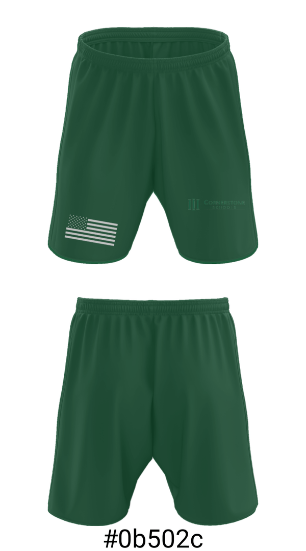 Athletic Shorts With Pockets, Cornerstone Jefferson-Douglass Academy, Spirit Store, Teamtime, Team time, sublimation, custom sports apparel, team uniforms, spirit wear, spiritwear, sports uniforms, custom shirts, team store, custom team store, fundraiser sports, apparel fundraiser
