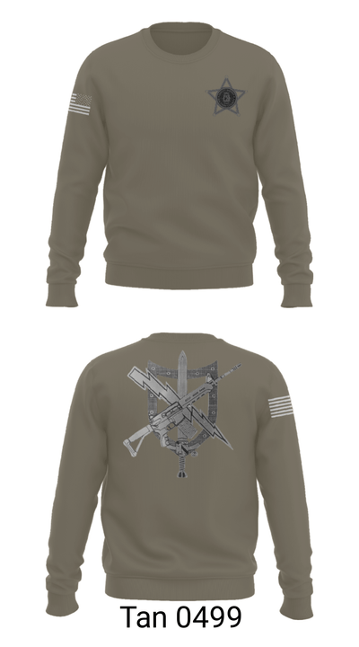 Baldwin County Sheriff's Office - GA 37068795 Crew Neck Sweatshirt - 34