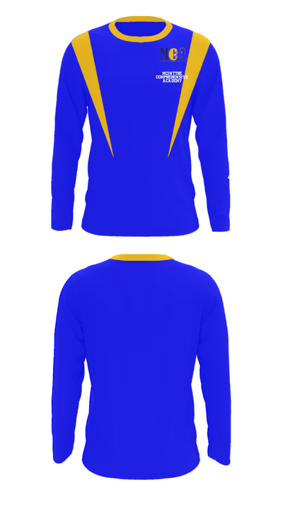 Mcintyre Comprehensive Academy 17754822 Long Sleeve Performance Shirt - 31