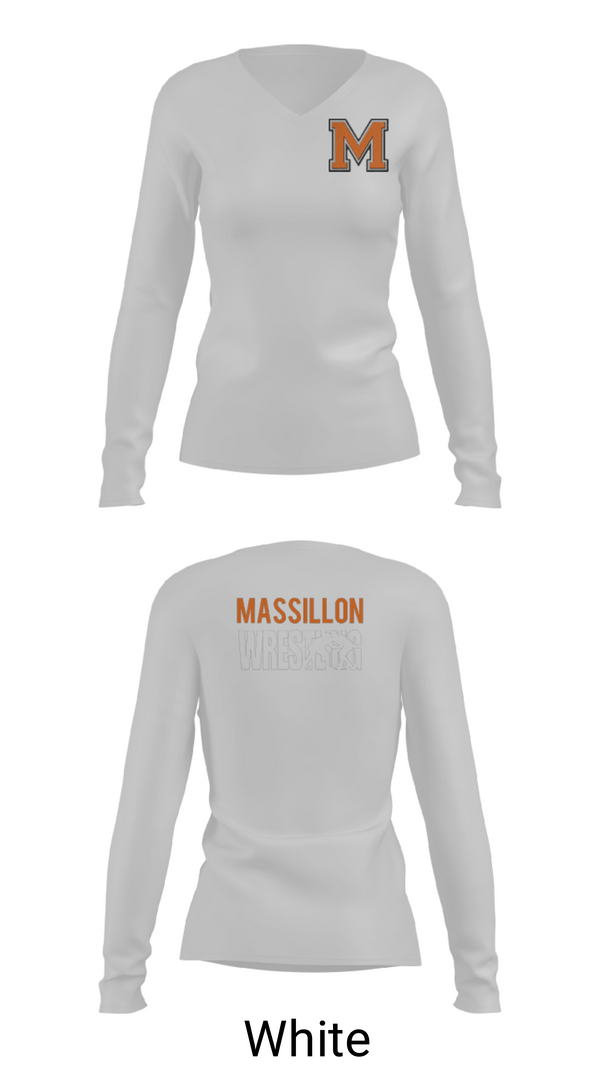 Women's Long Sleeve Vneck Shirt, Washington High School Wrestling, Wrestling, Teamtime, Team time, sublimation, custom sports apparel, team uniforms, spirit wear, spiritwear, sports uniforms, custom shirts, team store, custom team store, fundraiser sports, apparel fundraiser