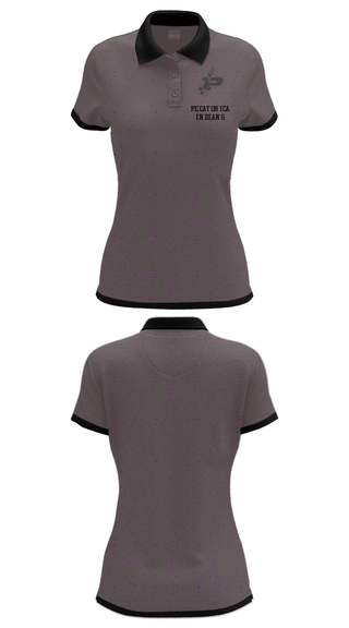 Women's Short Sleeve Performance Polo, Pecatonica Indians, Men's Basketball, Teamtime, Team time, sublimation, custom sports apparel, team uniforms, spirit wear, spiritwear, sports uniforms, custom shirts, team store, custom team store, fundraiser sports, apparel fundraiser