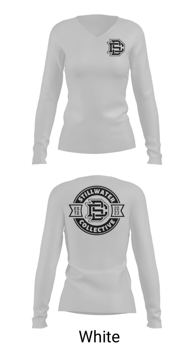 Stillwater Collective 70504245 Women's Long Sleeve V-neck Shirt - 6