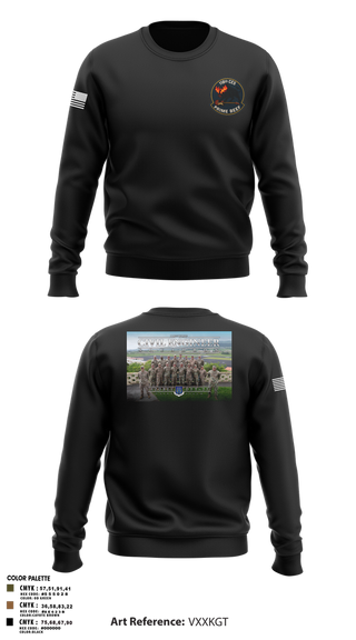 Crew Neck Sweatshirt, 118th CES, Air Force, Teamtime, Team time, sublimation, custom sports apparel, team uniforms, spirit wear, spiritwear, sports uniforms, custom shirts, team store, custom team store, fundraiser sports, apparel fundraiser