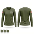 North Missouri Drug Task Force 55536856 Women's Long Sleeve V-neck Shirt - 1