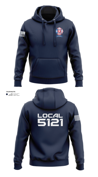Hoodie, Kent-Sussex Professional Firefighters Local 5121Kent-Sussex Professional Firefighters Local 5121, Fire Department, Teamtime, Team time, sublimation, custom sports apparel, team uniforms, spirit wear, spiritwear, sports uniforms, custom shirts, team store, custom team store, fundraiser sports, apparel fundraiser