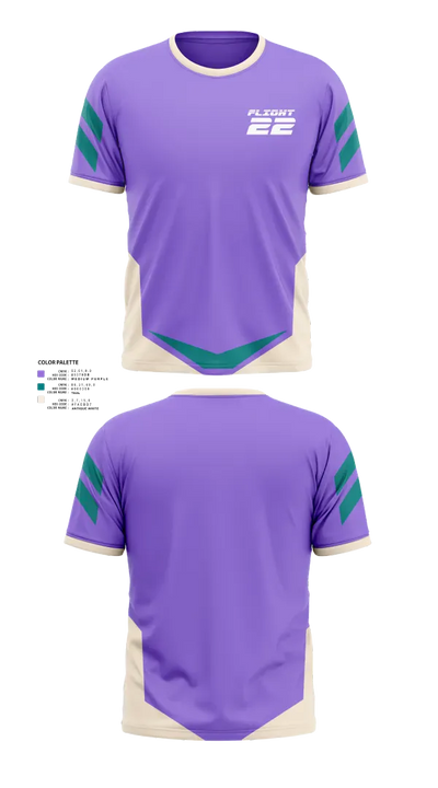 Flight 22 87078810 Short Sleeve Performance Shirt - 21