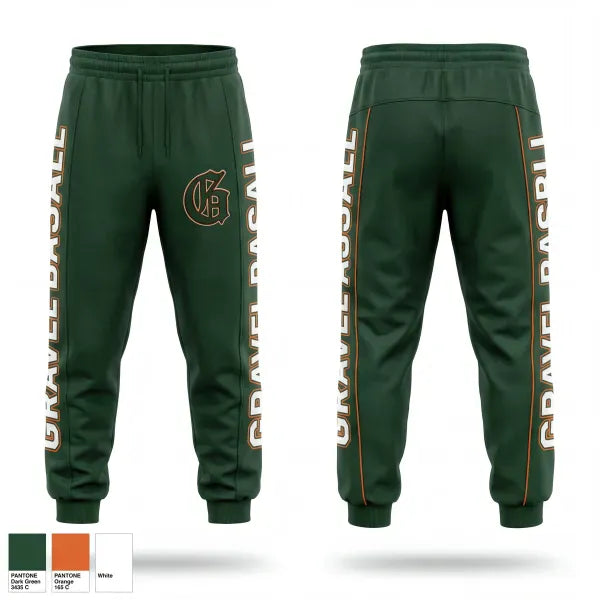 Sweatpants, Gravel Baseball, Baseball, Teamtime, Team time, sublimation, custom sports apparel, team uniforms, spirit wear, spiritwear, sports uniforms, custom shirts, team store, custom team store, fundraiser sports, apparel fundraiser