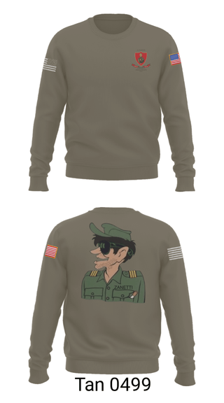 Crew Neck Sweatshirt, , Army, Teamtime, Team time, sublimation, custom sports apparel, team uniforms, spirit wear, spiritwear, sports uniforms, custom shirts, team store, custom team store, fundraiser sports, apparel fundraiser