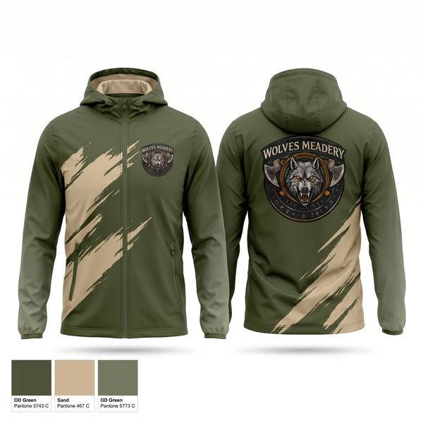 Windbreaker, Wolves Meadery LLC, , Teamtime, Team time, sublimation, custom sports apparel, team uniforms, spirit wear, spiritwear, sports uniforms, custom shirts, team store, custom team store, fundraiser sports, apparel fundraiser