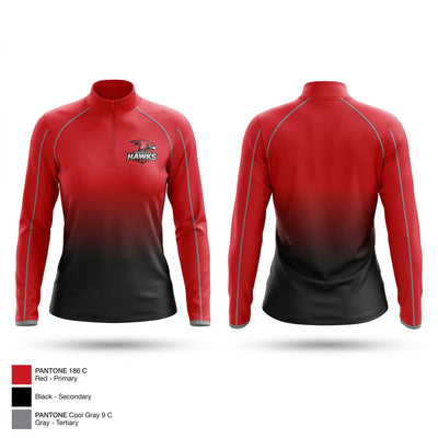Downriver Hawks Quarter Zip Jacket - 1