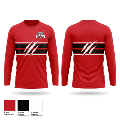 Nitro wildcats Long Sleeve Performance Shirt 1