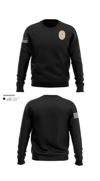Crew Neck Sweatshirt, Santa Fe SWAT, Police, Teamtime, Team time, sublimation, custom sports apparel, team uniforms, spirit wear, spiritwear, sports uniforms, custom shirts, team store, custom team store, fundraiser sports, apparel fundraiser