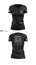 204th MDP 13432690 Women's Short Sleeve V-neck Shirt - 1