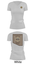 Randolph County Sheriff's Department 73605337 Women's Short Sleeve V-neck Shirt - 12