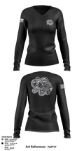 DIRSUP SURFACE 42822234 Women's Long Sleeve V-neck Shirt - 6