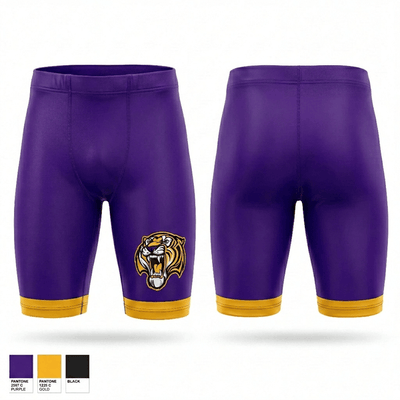 Dupree Tigers 72596028 Men's Compression Shorts - 2