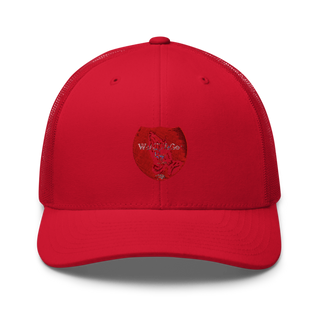 WeAllWeGot~Family First 22026589 Retro Trucker Hat | Yupoong 6606