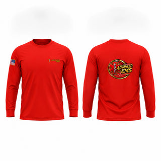 Long Sleeve Performance Shirt, Advanced EMS, EMS/EMT, Teamtime, Team time, sublimation, custom sports apparel, team uniforms, spirit wear, spiritwear, sports uniforms, custom shirts, team store, custom team store, fundraiser sports, apparel fundraiser