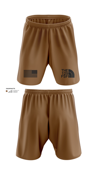 Athletic Shorts With Pockets, 129 FSS, Air Force, Teamtime, Team time, sublimation, custom sports apparel, team uniforms, spirit wear, spiritwear, sports uniforms, custom shirts, team store, custom team store, fundraiser sports, apparel fundraiser