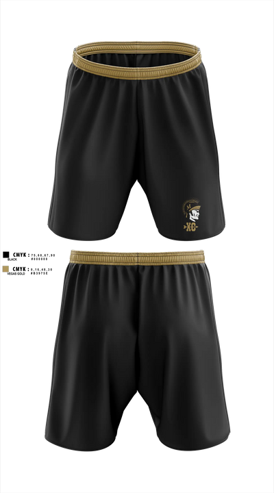 Millington Central High School Cross Country 92658171 Athletic Shorts With Pockets - 100