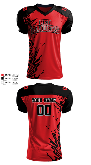 Football Jersey, BigRed Store, , Teamtime, Team time, sublimation, custom sports apparel, team uniforms, spirit wear, spiritwear, sports uniforms, custom shirts, team store, custom team store, fundraiser sports, apparel fundraiser