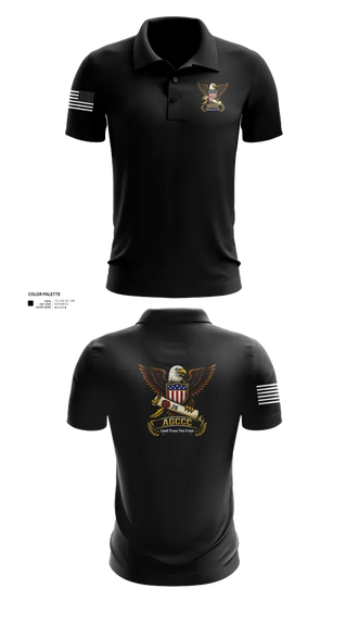 Short Sleeve Performance Polo, AGCCC, 001-26, Army, Teamtime, Team time, sublimation, custom sports apparel, team uniforms, spirit wear, spiritwear, sports uniforms, custom shirts, team store, custom team store, fundraiser sports, apparel fundraiser