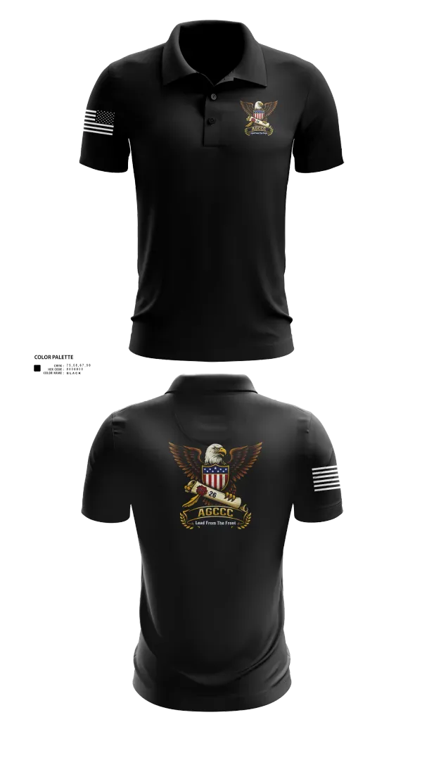 Short Sleeve Performance Polo, AGCCC, 001-26, Army, Teamtime, Team time, sublimation, custom sports apparel, team uniforms, spirit wear, spiritwear, sports uniforms, custom shirts, team store, custom team store, fundraiser sports, apparel fundraiser
