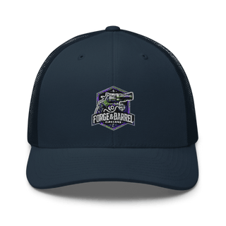 Forge & Barrel Firearms 85618351 Retro Trucker Hat | Yupoong 6606