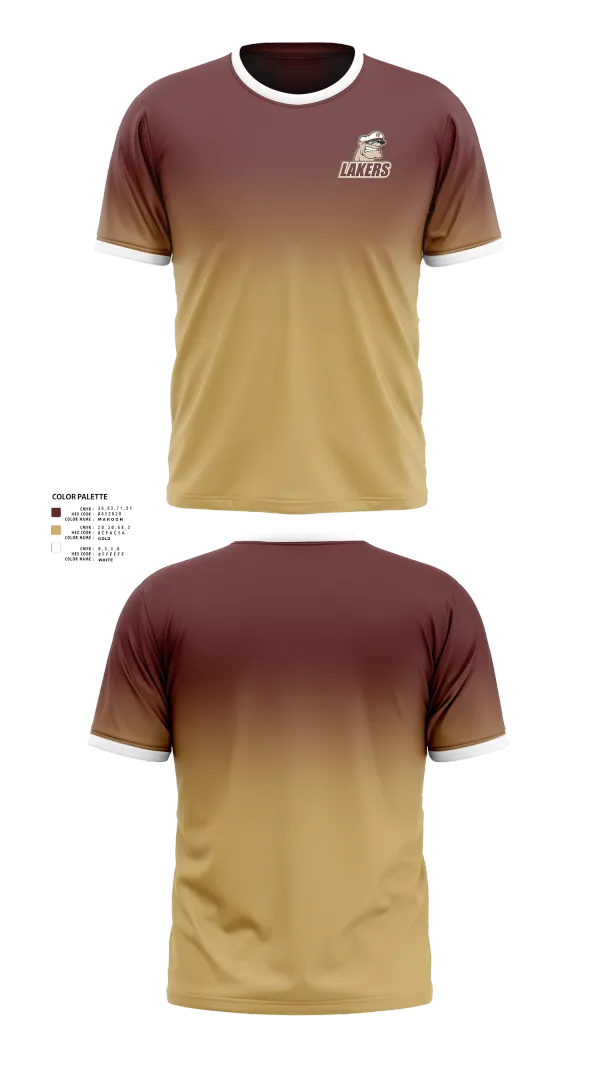 Short Sleeve Performance Shirt, Pymatuning Valley Lakers, Spirit Store, Teamtime, Team time, sublimation, custom sports apparel, team uniforms, spirit wear, spiritwear, sports uniforms, custom shirts, team store, custom team store, fundraiser sports, apparel fundraiser