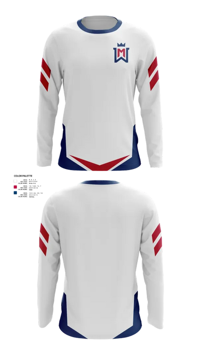 Watertown-Mayer Football 65625784 Long Sleeve Performance Shirt 20