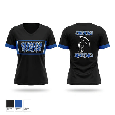 Carolina Spartans Women's Short Sleeve V-neck Shirt - 1